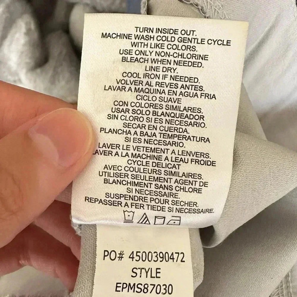 Ellen Tracey Light Blue/Grey Stretch Ankle Pants, Size Medium - Picture 16 of 16